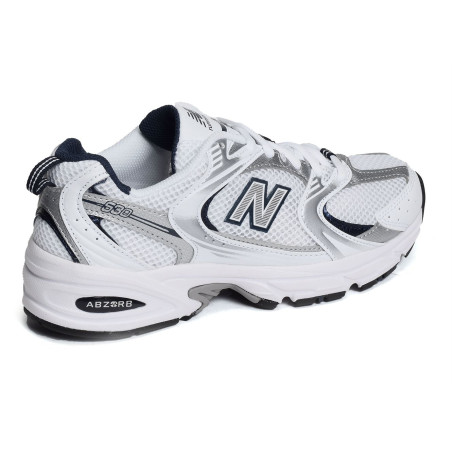 MR530 Blanc Bleu, Baskets running New Balance