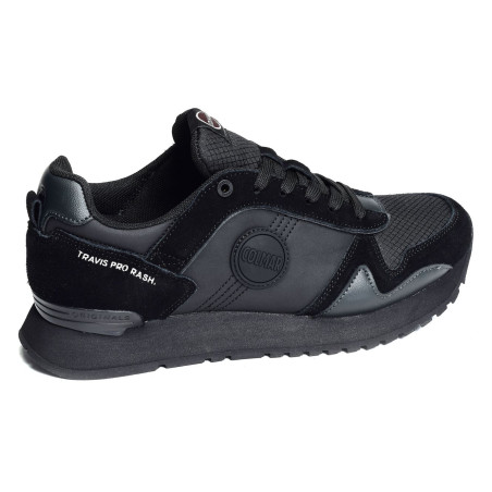 TRAVIS PRO RASH Noir, Baskets running Colmar