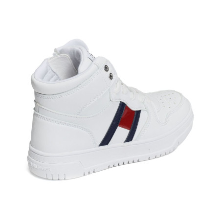 PAULENE 32345 Blanc, Baskets montantes Tommy Hilfiger