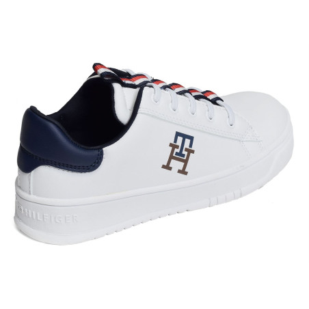 KAREEM 32466 Blanc, Sneakers basses Tommy Hilfiger