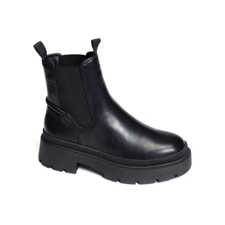 25405 Noir, Chelsea boots Tamaris