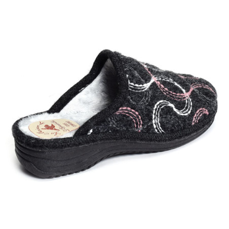 4217 Noir, Mules La Maison de l'Espadrille