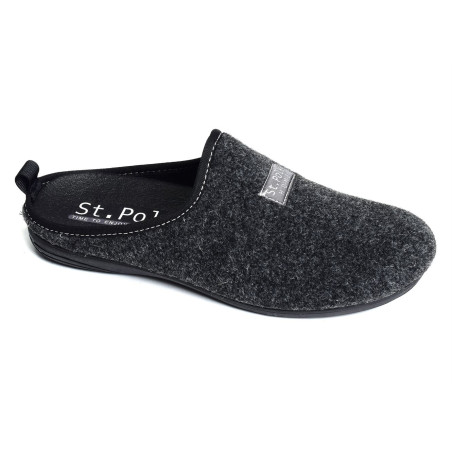 6787 Noir, Mules La Maison de l'Espadrille