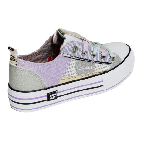 DM9502 Blanc Violet, Chaussures basses Café Noir