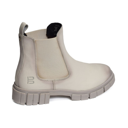 FIONA A9635 Blanc, Chelsea boots Bagatt