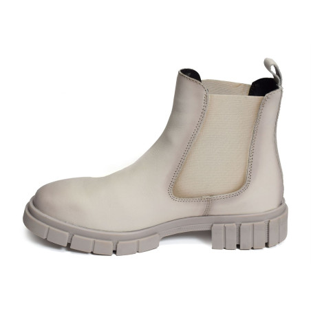 FIONA A9635 Blanc, Chelsea boots Bagatt