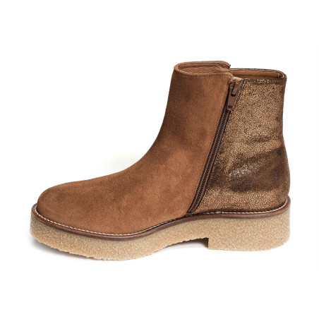 DORA MID Camel, Bottines Schmoove