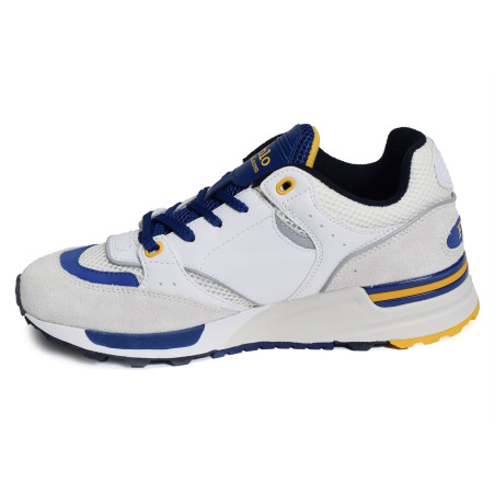 TRACKSTER 200 Blanc Bleu, Baskets running Polo Ralph Lauren