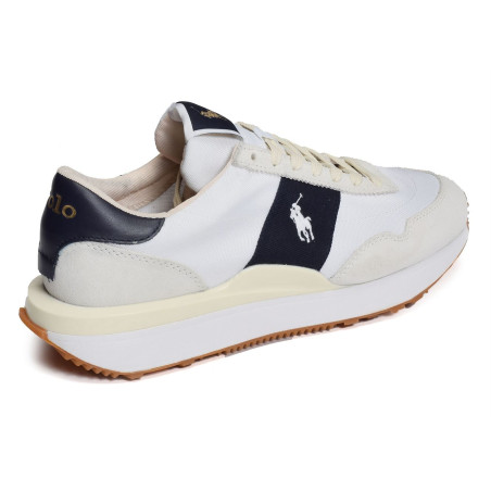 TRAIN 89 Blanc, Baskets running Polo Ralph Lauren