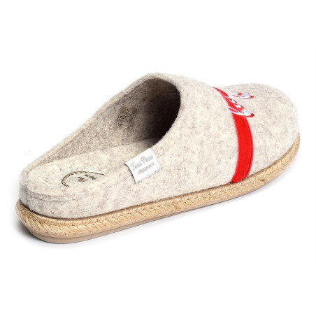 DELI EF Beige Rouge, Mules Toni Pons