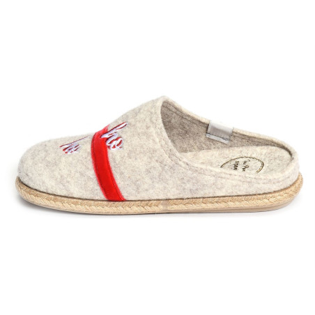 DELI EF Beige Rouge, Mules Toni Pons