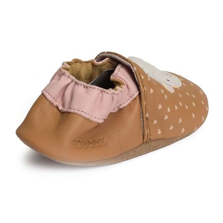 COFFRET NAISSANCE SWEET SHEEP Camel Rose, Ballerines Robeez