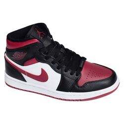 AIR JORDAN MID Noir Bordeaux Baskets montantes Nike