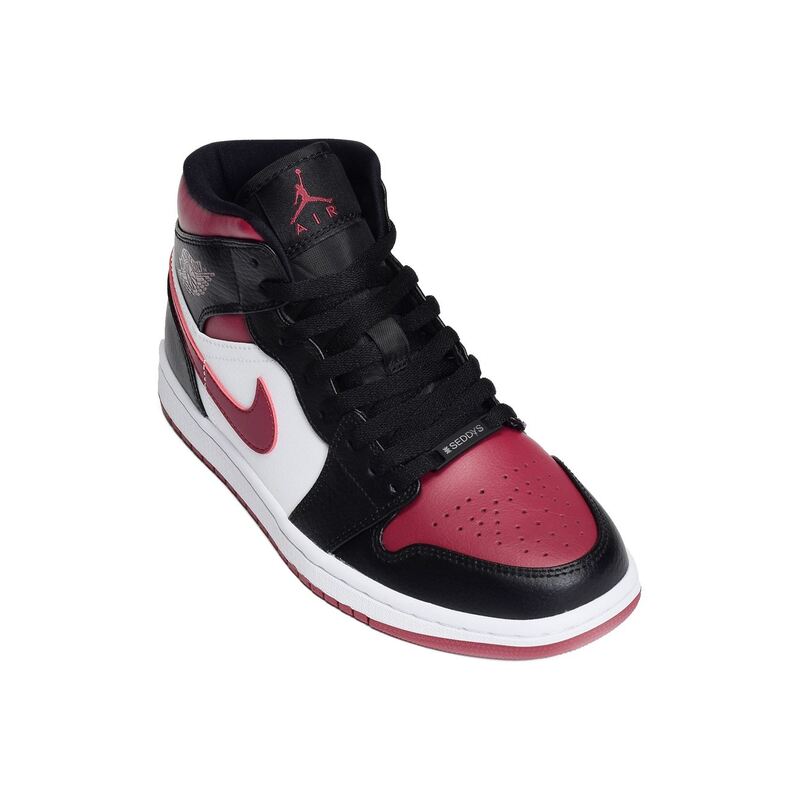 AIR JORDAN MID Noir Bordeaux Baskets montantes Nike