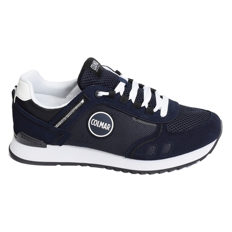 TRAVIS SPORT BOLD Marine Blanc, Baskets running Colmar