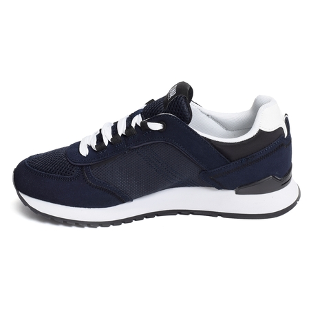 TRAVIS SPORT BOLD Marine Blanc, Baskets running Colmar