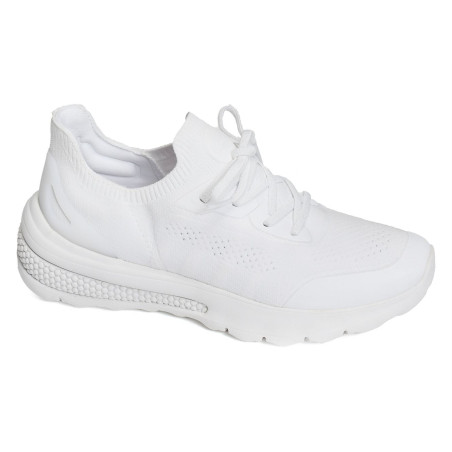 D SPHERICA ACTIF A Blanc, Baskets running Geox