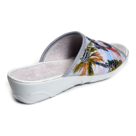 2042 Gris, Mules La Maison de l'Espadrille