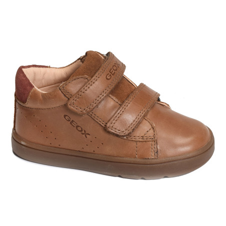 B BIGLIA BD Cognac, Chaussures à Scratch Geox