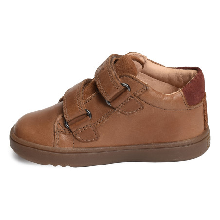 B BIGLIA BD Cognac, Chaussures à Scratch Geox