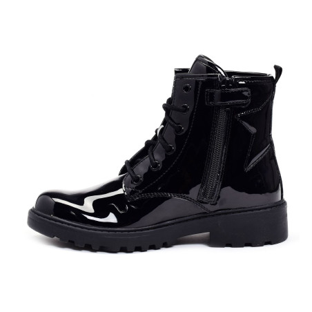 J CASEY GG Verni Noir, Boots Geox