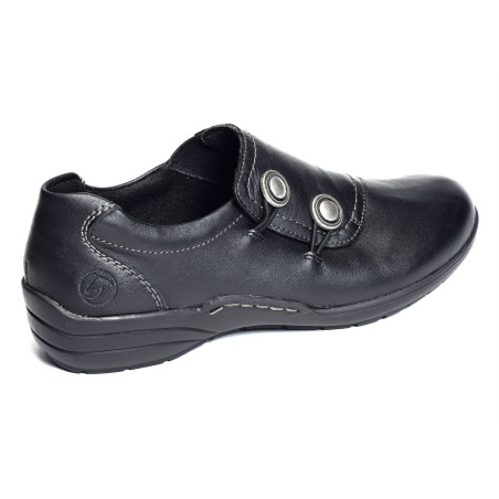 R7620 Noir, Mocassins Remonte