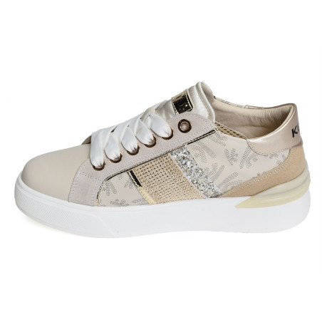 EDER Beige Or, Sneakers basses Keys