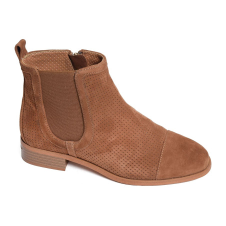 SELENA 06 Camel, Chelsea boots Regarde le Ciel