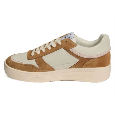 SMATCH SNEAKER Camel Blanc, Sneakers basses Schmoove