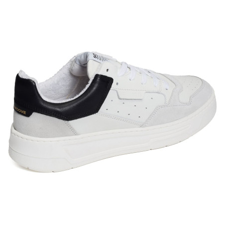 SMATCH NEW TRAINER Blanc Noir, Sneakers basses Schmoove