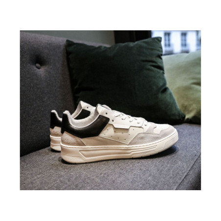 SMATCH NEW TRAINER Blanc Noir, Sneakers basses Schmoove