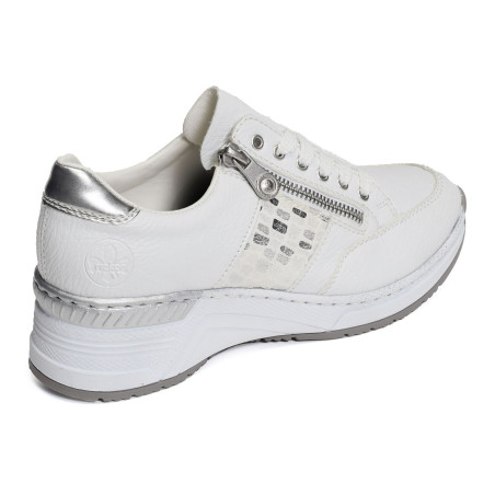 N4322 Blanc, Baskets running Rieker