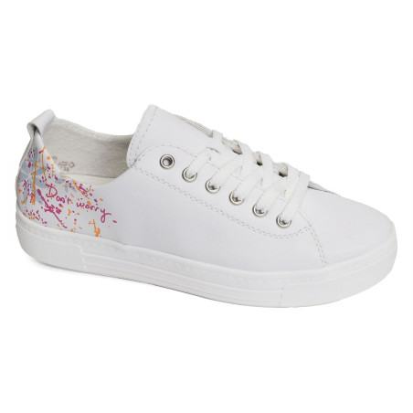 D0900 Blanc Rose, Sneakers basses Remonte