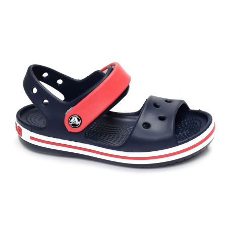 CROCBAND LOGO Marine, Sandalettes Crocs