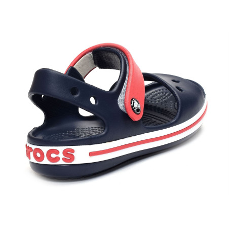 CROCBAND LOGO Marine, Sandalettes Crocs