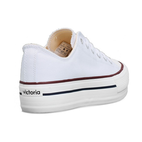 1061100 Blanc, Chaussures basses Victoria