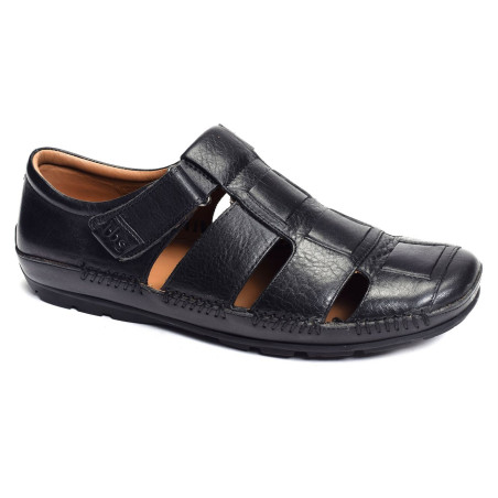 SAHORRE Noir, Mocassins TBS