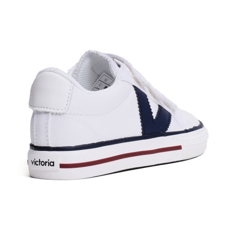 1065163 Blanc, Chaussures basses Victoria