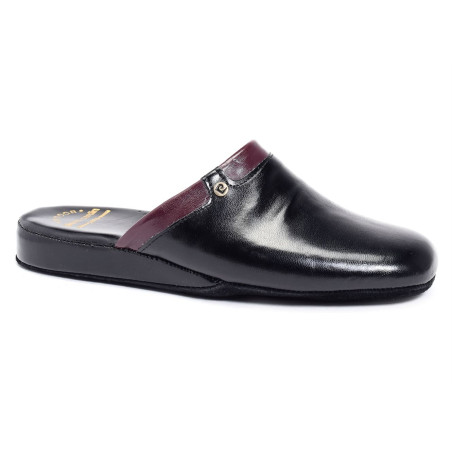 EHNA Noir, Mules Pierre Cardin