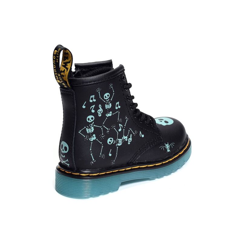 1460 SKELLY PRINT HYDRO Noir, Boots Dr Martens