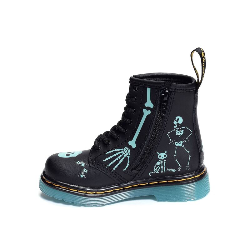 1460 SKELLY PRINT HYDRO Noir, Boots Dr Martens