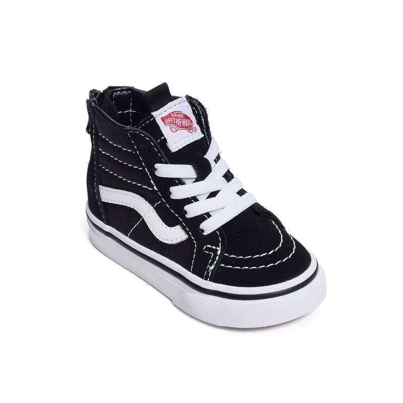 TD SK8 HI BB ZIP Noir, Baskets montantes Vans