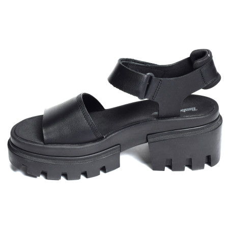 EVERLEIGH ANKLE STRAP Noir, Nu-Pieds à talon Timberland