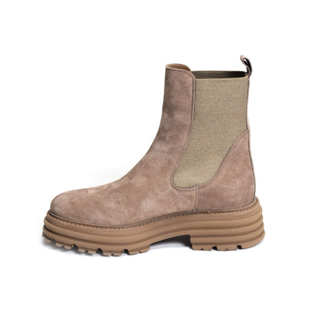 ALABAMA 2510 Tan, Chelsea boots Alpe