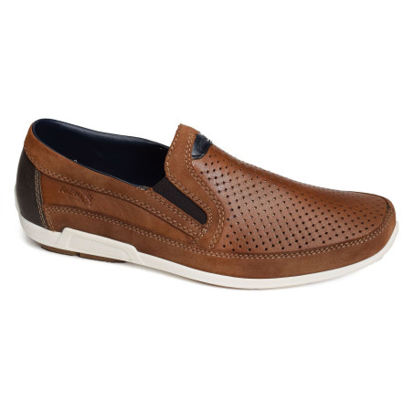 09055 Marron, Mocassins Rieker