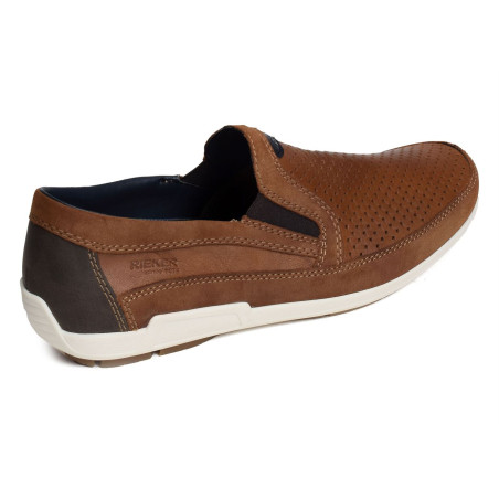 09055 Marron, Mocassins Rieker