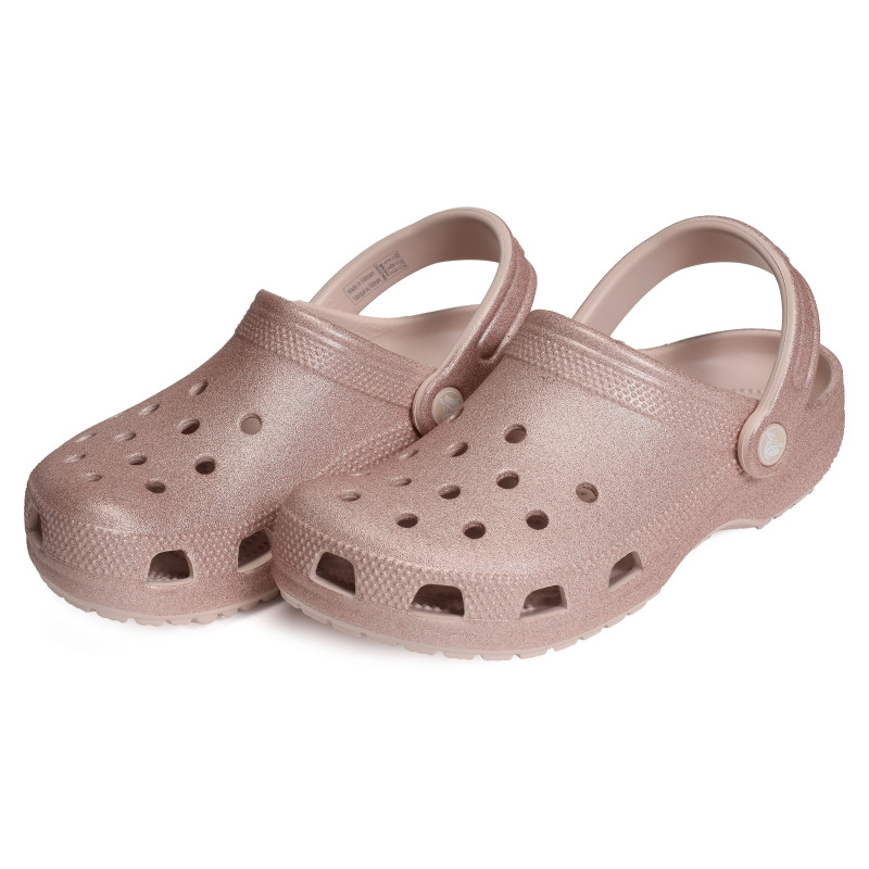 CLASSIC GLITTER CLOG Nude, Sabots Crocs