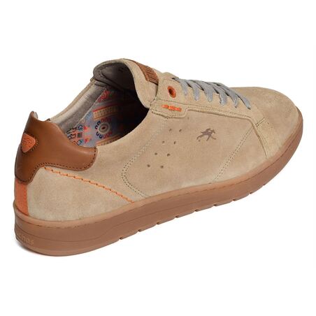 LEO F1727 Beige, Sneakers basses Fluchos