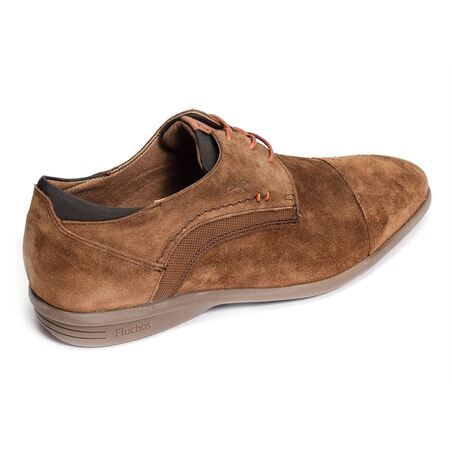 FABIO F1452 Camel, Chaussures de Ville Fluchos