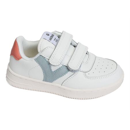 1124104 Blanc Bleu, Sneakers basses Victoria